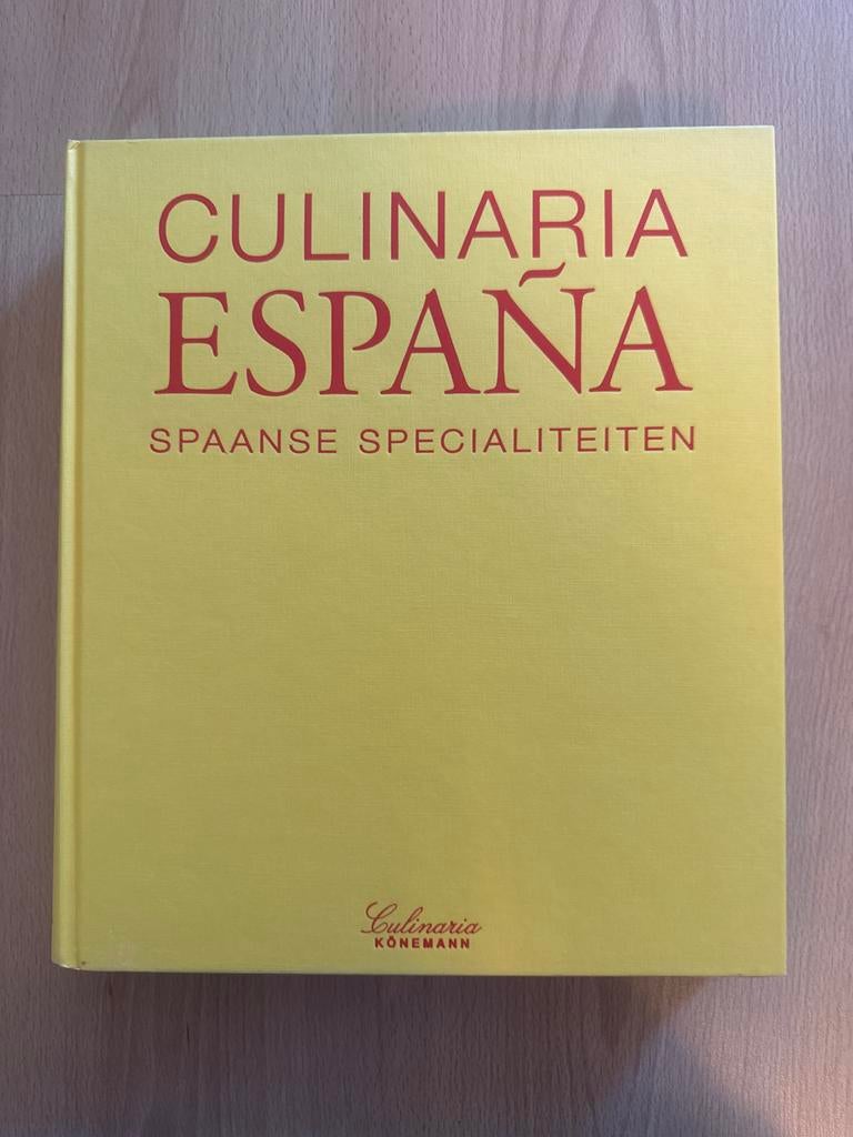 Culinaria España: Spaanse Specialiteiten Kookboek, Boeken, Kookboeken, Ophalen of Verzenden, Zo goed als nieuw, Spanje, Voorgerechten en Soepen