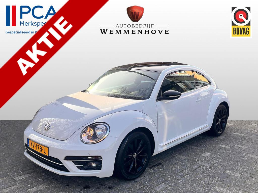 Volkswagen Beetle 1.2 TSI Exclusive Series (bj 2017), Auto's, Voorwielaandrijving, 12 maanden, Stof, Gebruikt