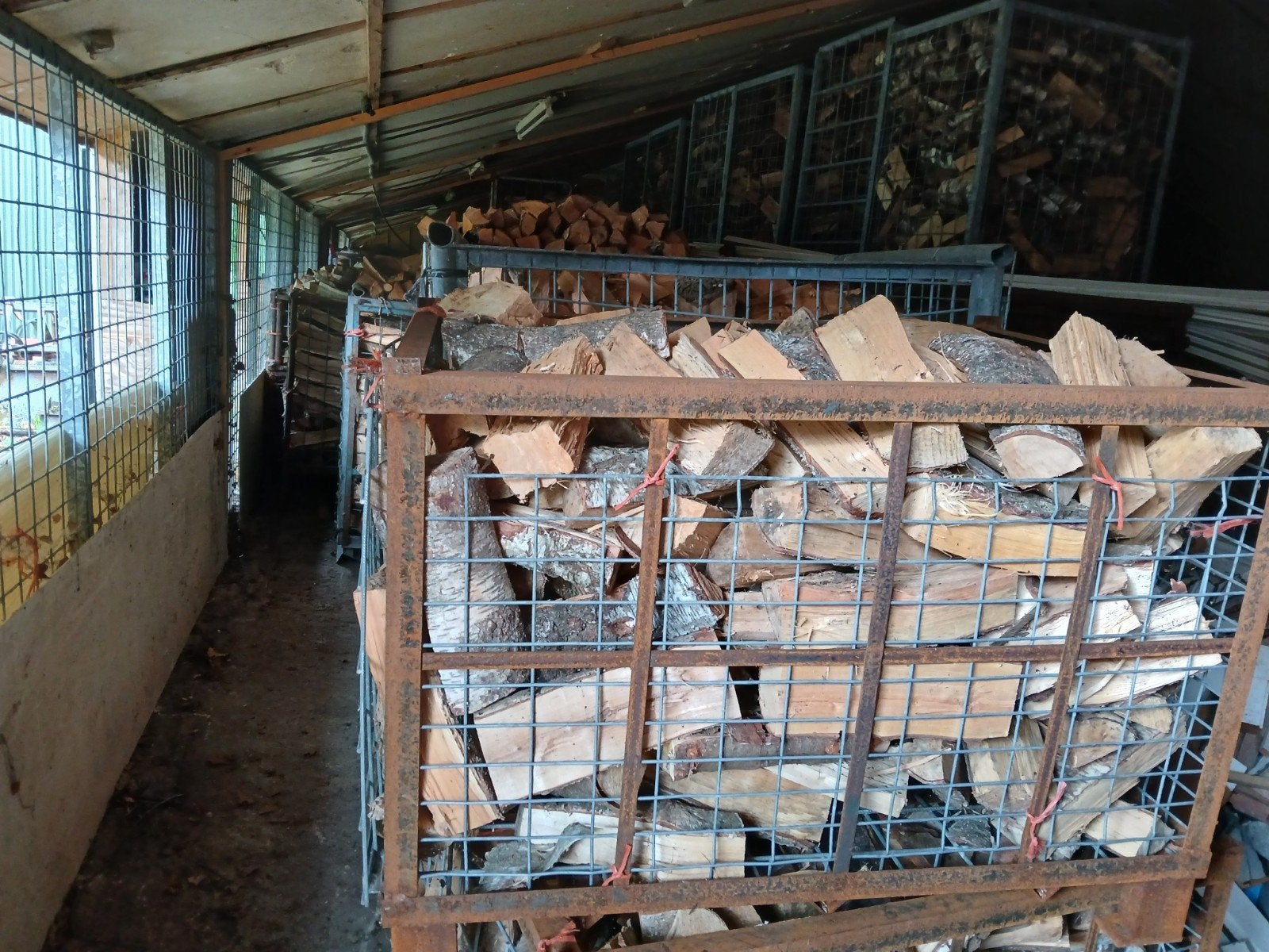 droog berken openhaardhout, Minder dan 3 m³, Ophalen
