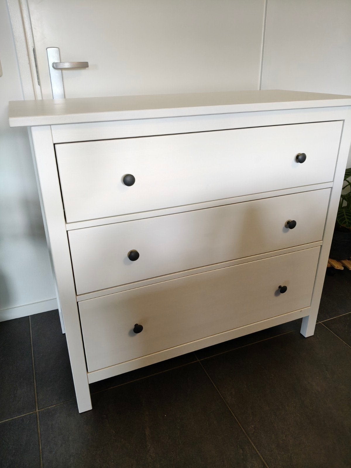 ikea Hemnes ladenkast ladekast commode wit gebeitst hout, Ophalen, Gebruikt, 100 tot 150 cm, 3 of 4 laden