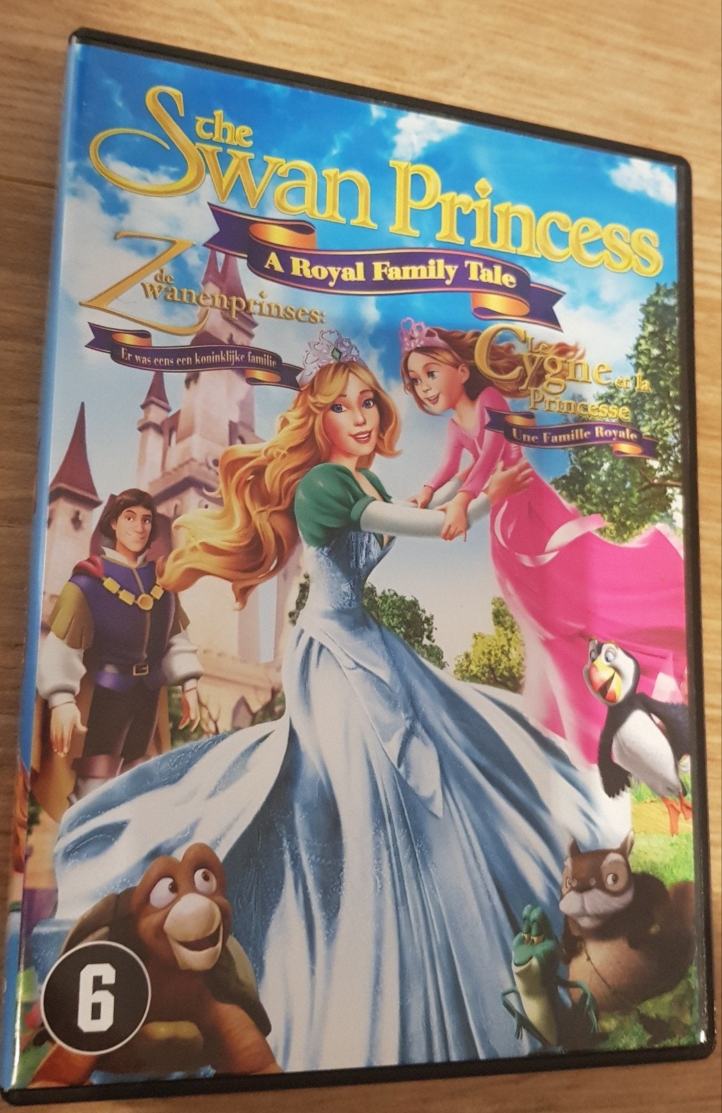 The swan princess dvd film barbie de zwanenprinses royal fam, Nederlands, Tekenfilm, Verzenden, Amerikaans