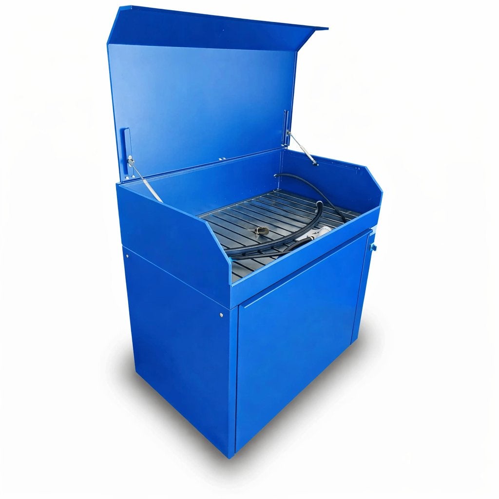 Onderdelenreiniger  Blauw- CE conform - 500kg  - 115 cm, Ophalen of Verzenden, Nieuw