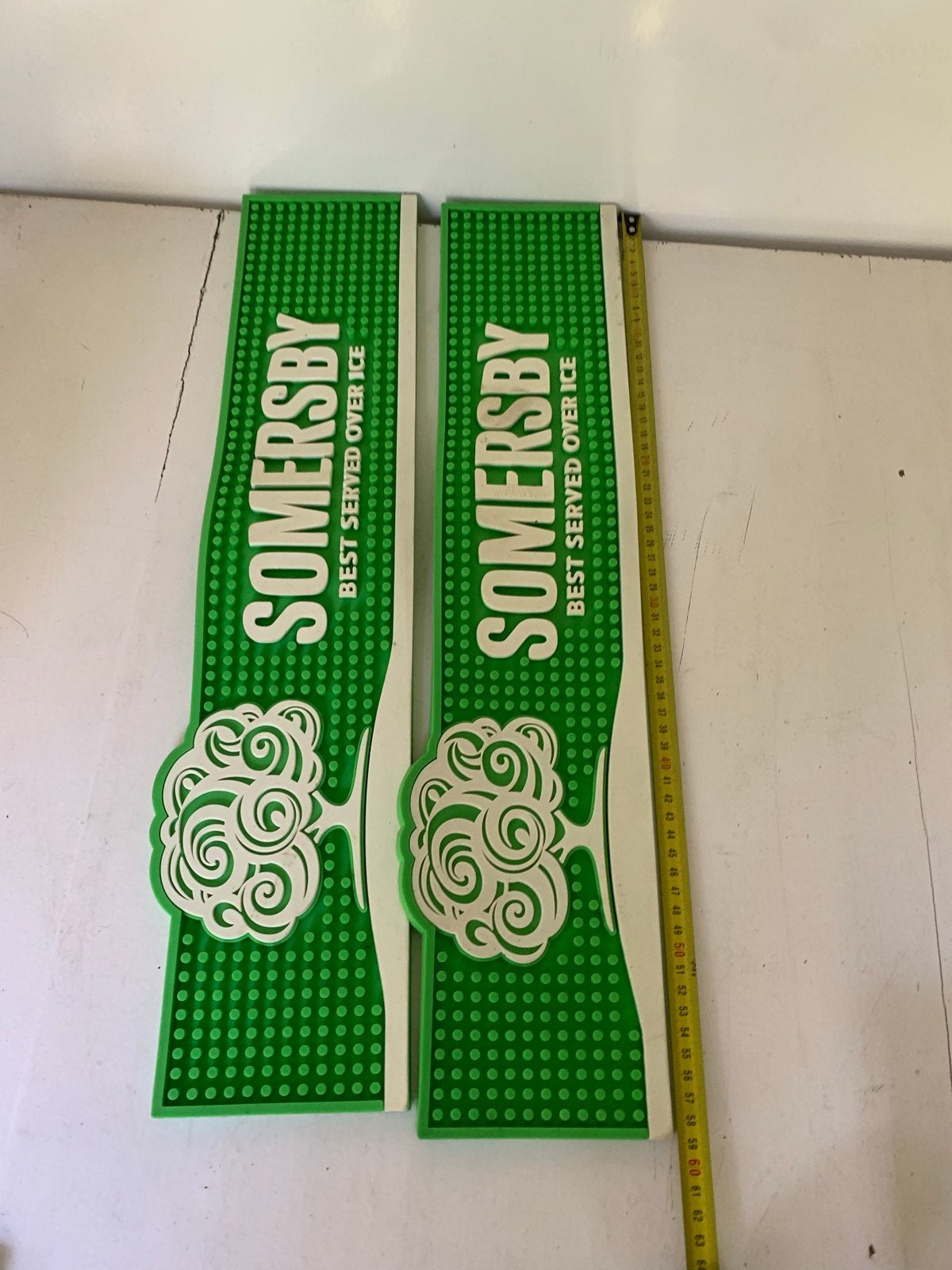 2 Somersby druipmatten - Barbenodigdheden man cave, Ophalen of Verzenden, Nieuw, Reclamebord, Plaat of Schild, Overige merken