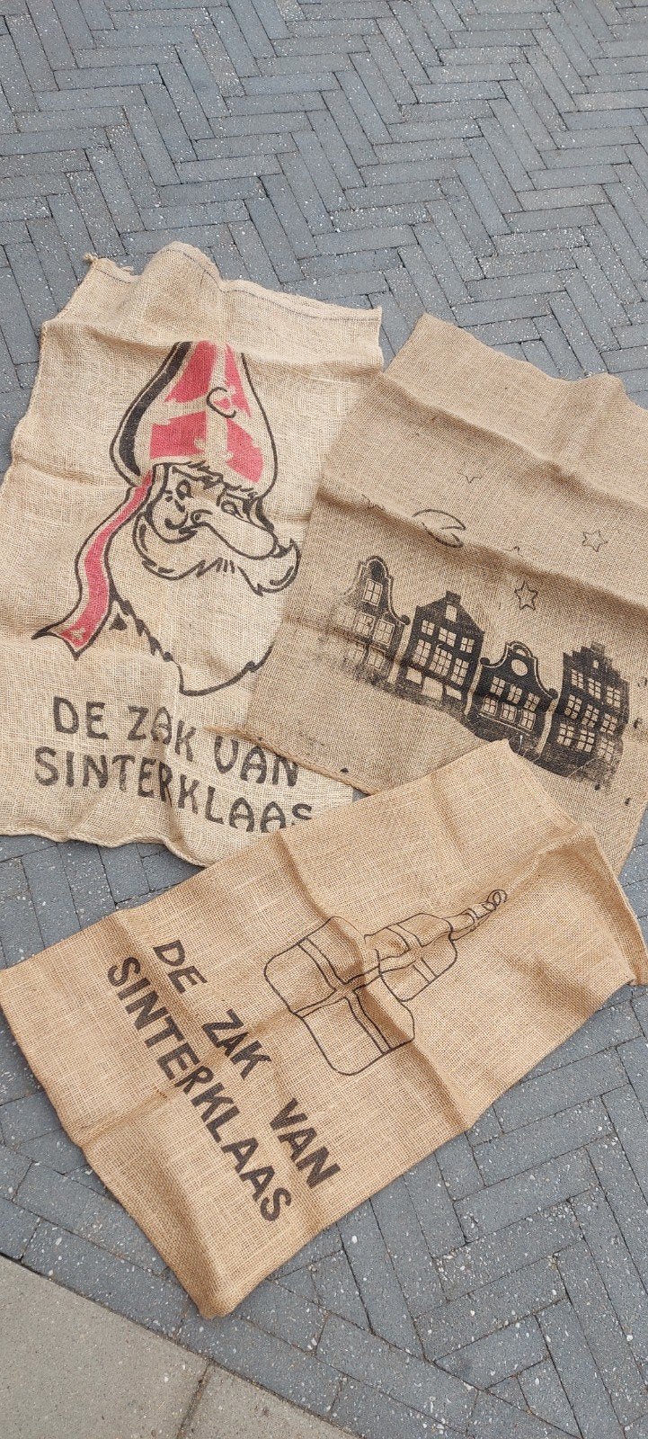 Sinterklaas zakken, Ophalen of Verzenden, Zo goed als nieuw