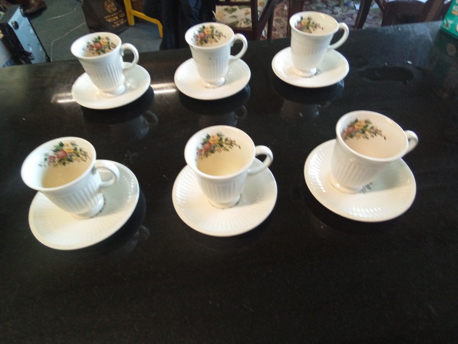 Wedgewood Conway queens ware 6 stuks., Ophalen of Verzenden