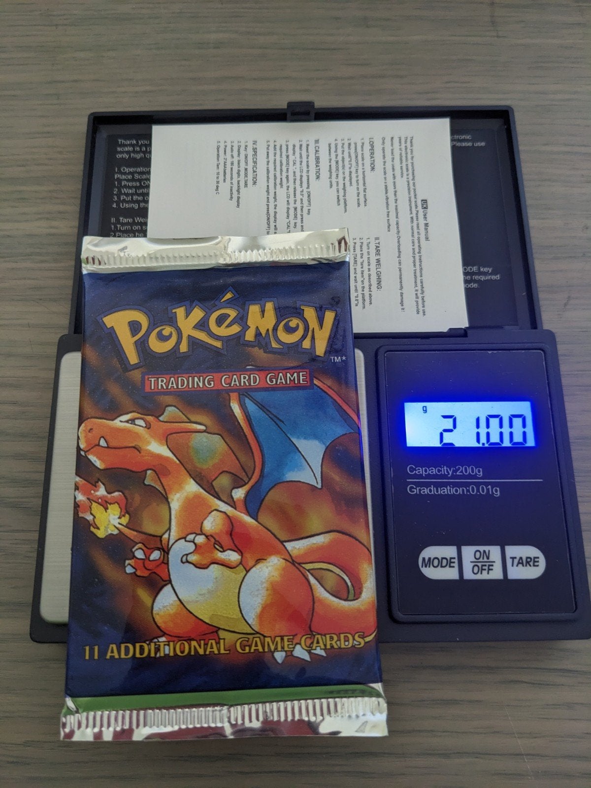 Pokémon Base Set 1999 WOTC Booster Pack 21g, Ophalen