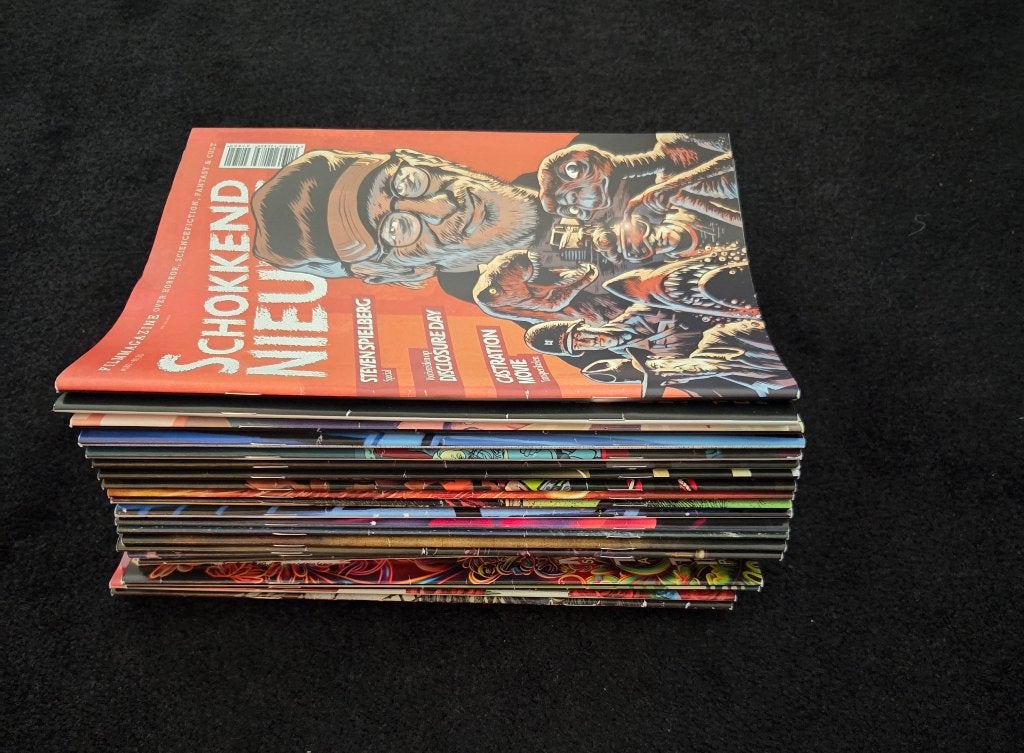 Schokkend nieuws filmmagazine 29 stuks -  jun23 t/m sep26, Verzenden, Zo goed als nieuw, Muziek, Film of Tv