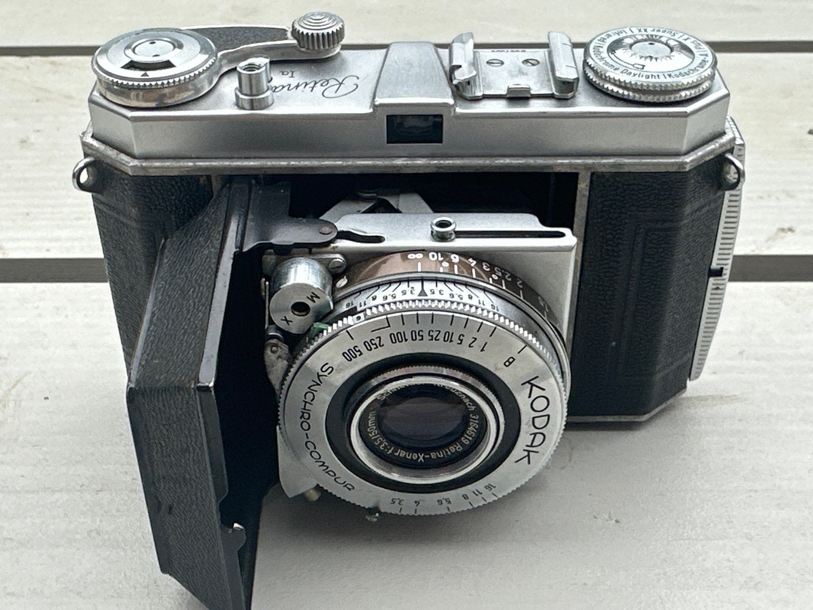 Kodak Retina Ia Vintage Camera - Goede Staat, Audio, Tv en Foto, Fotocamera's Analoog, Ophalen of Verzenden, Gebruikt, Compact