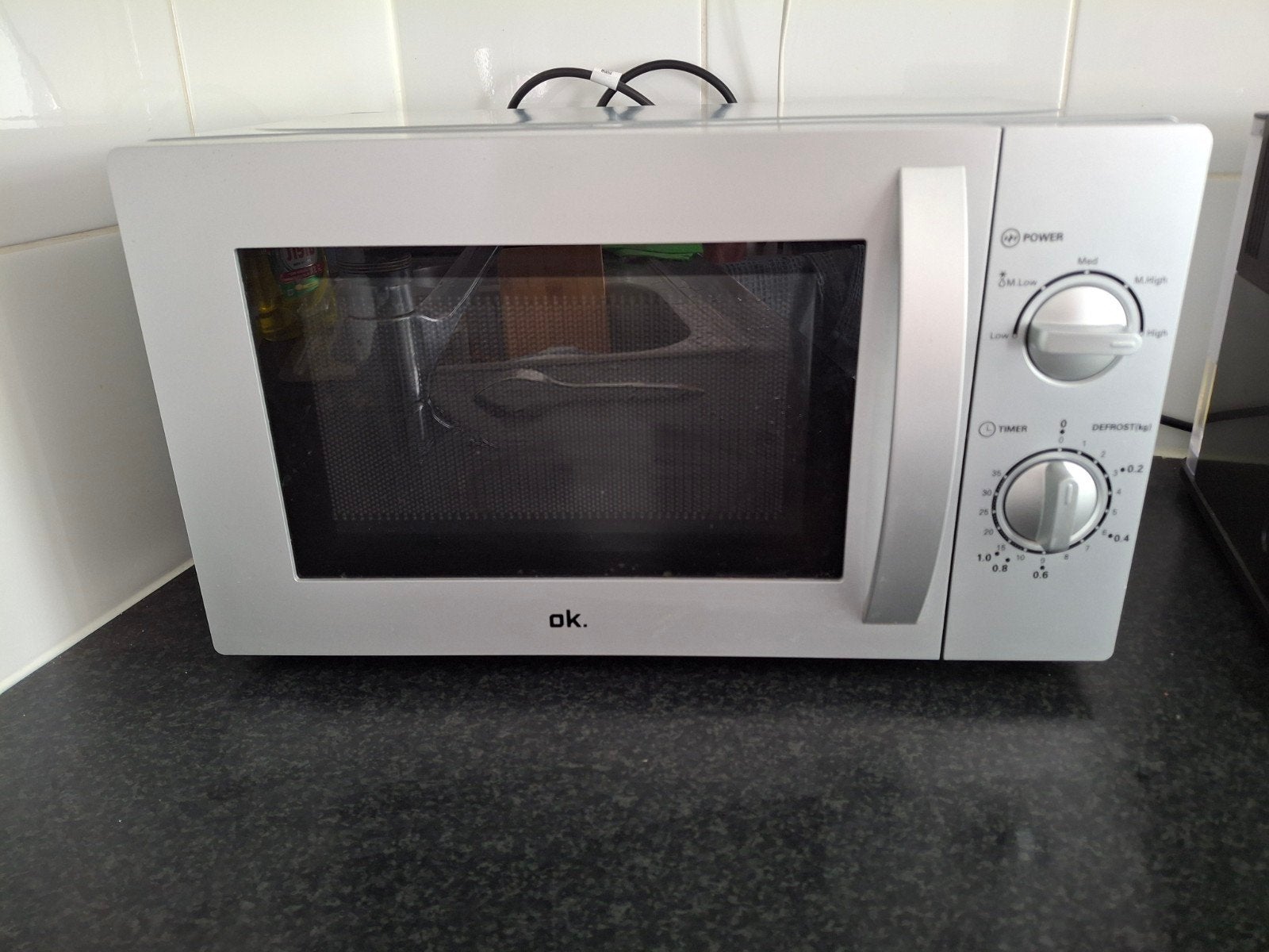 OK. Magnetron 700W, Ophalen
