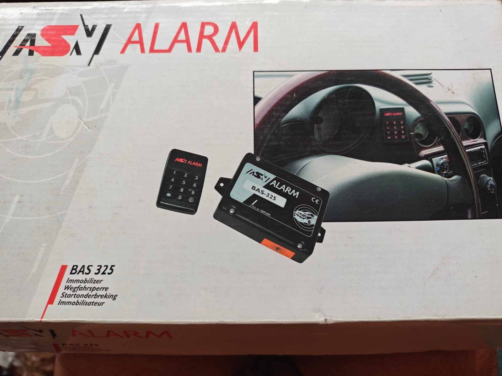 ASV Alarm BAS-325 Startonderbreker/Wegrijblokkering, Ophalen of Verzenden