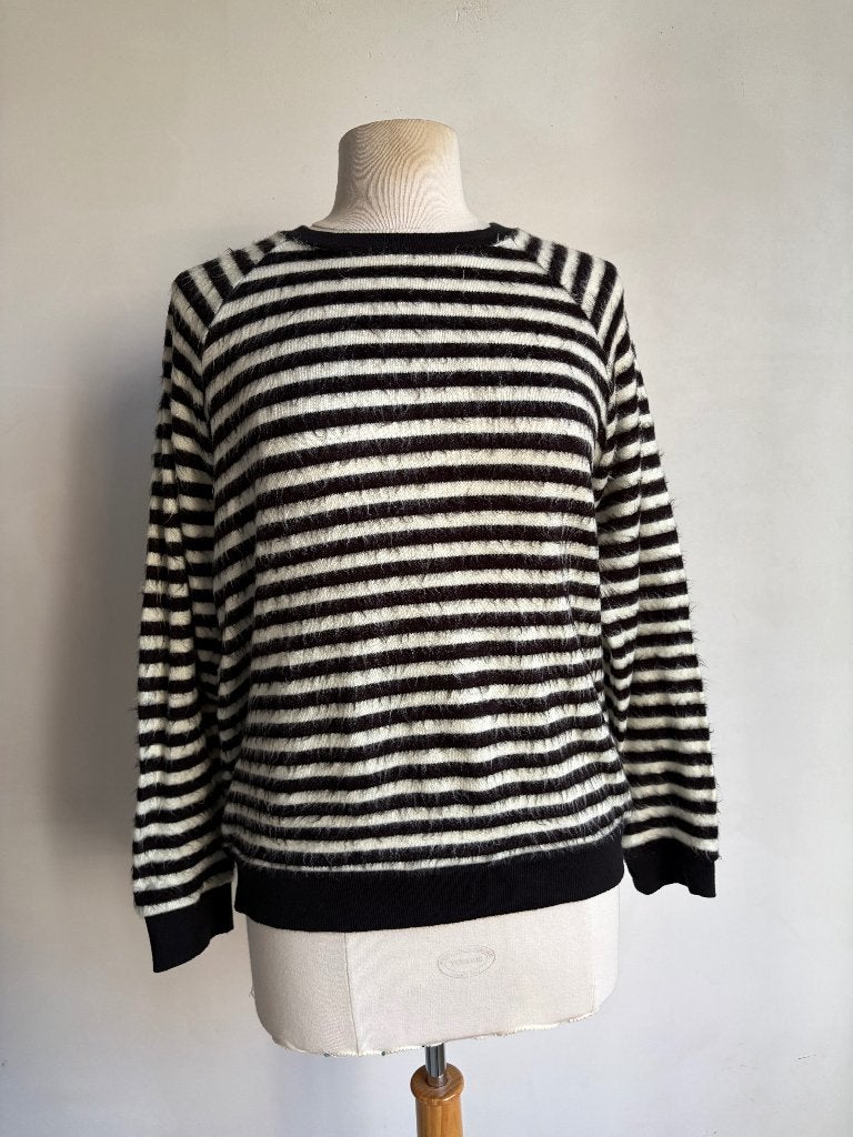 geisha trui zwart wit maat 44, Kleding | Dames, Truien en Vesten, Geisha, Verzenden, Zwart, Maat 42/44 (L)