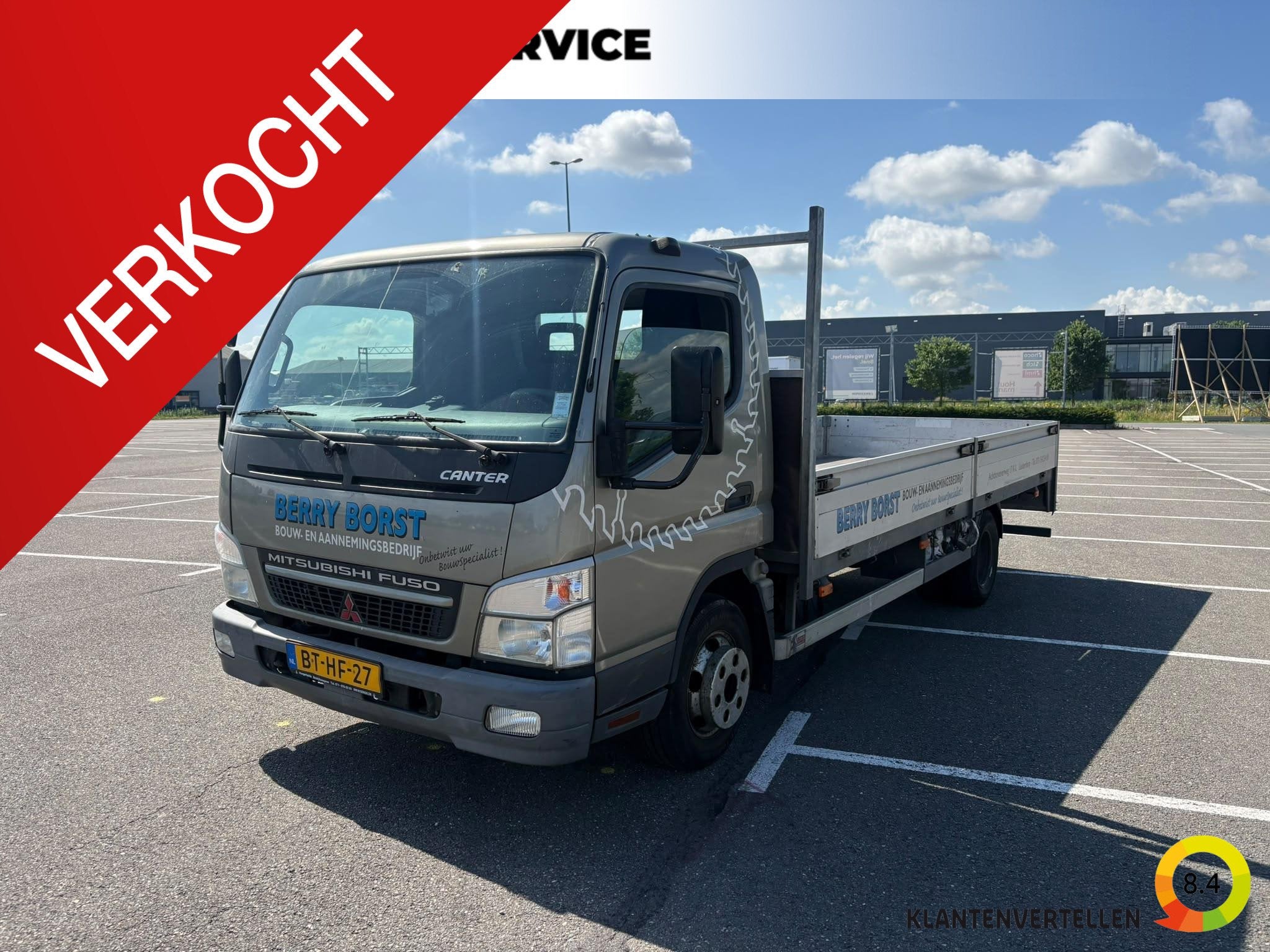 Mitsubishi Canter 6c14 Airco, radio, trekhaak, Auto's, 3244 kg, Stof, Gebruikt, 2652 kg
