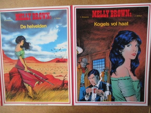 adv7939 melly brown, Eén stripboek, Ophalen, Gelezen