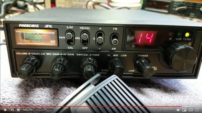 PRESIDENT JFK 120 KANALEN 100% cb radio, Ophalen