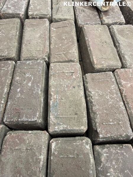 280m2 rood paars gemêleerd gebakken klinkers keiformaat stra, Bij dit gebruikte product niet te achterhalen, Gebruikt, Verzenden