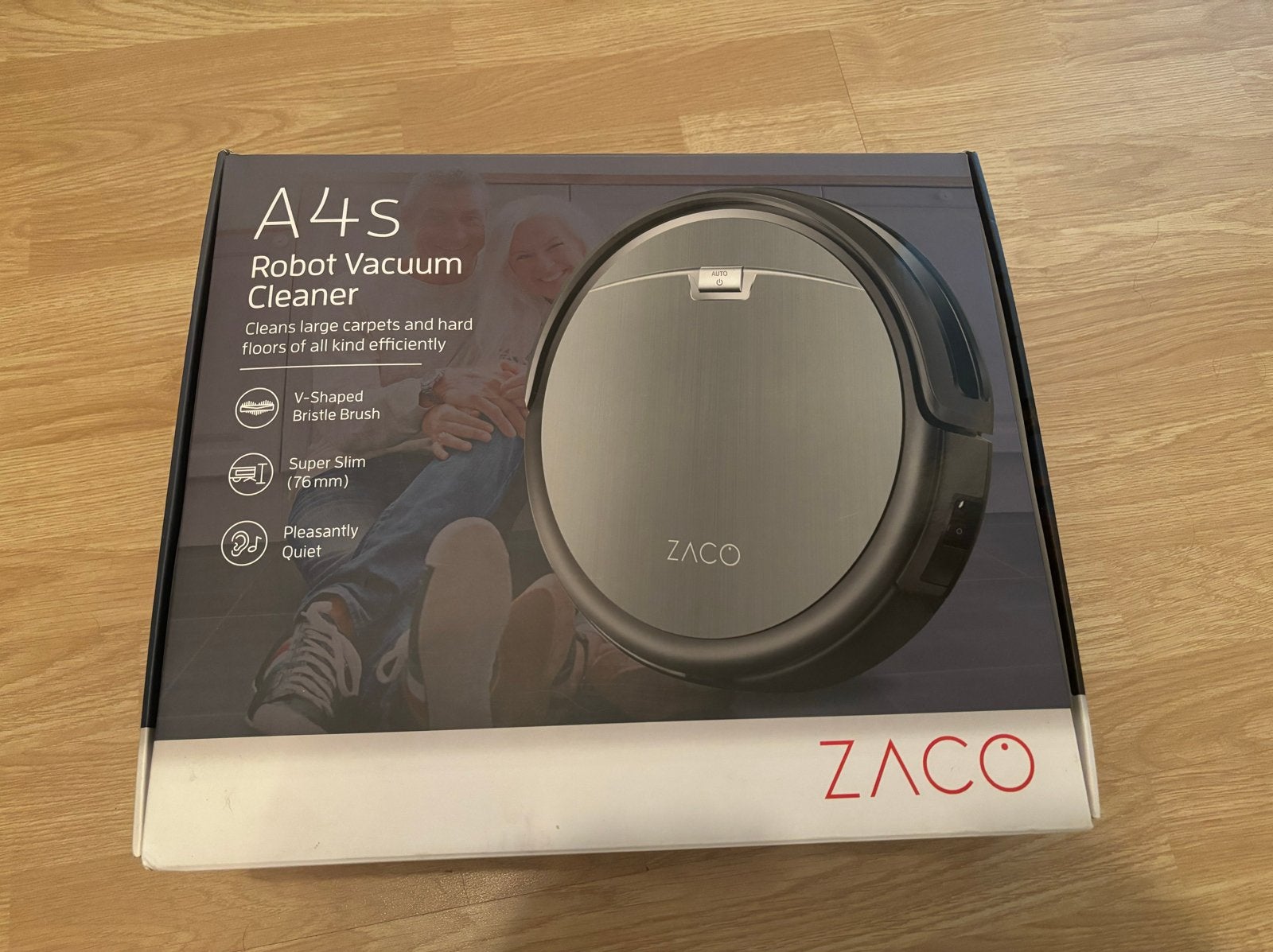 Zaco A4S Robotstofzuiger - Nieuw in doos, Ophalen, Overige merken, Slimme navigatie, Nieuw