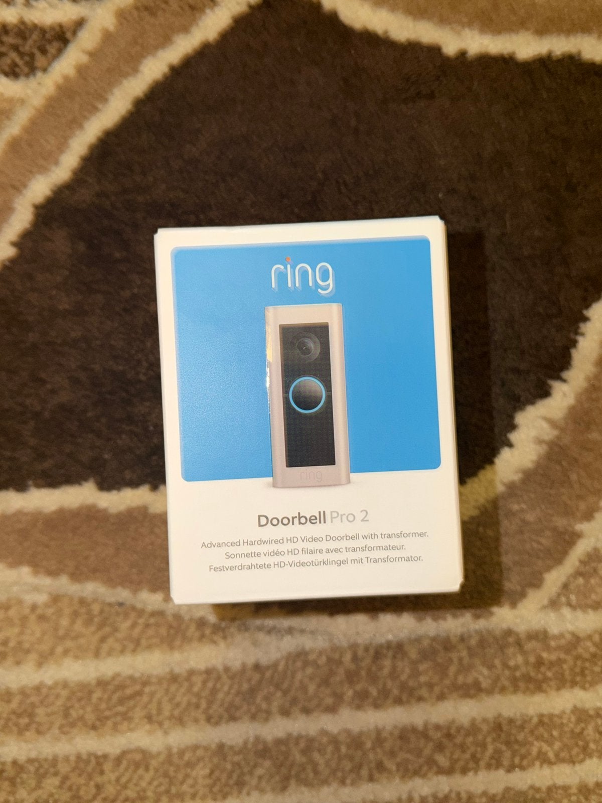 Ring Doorbell Pro 2 Videodeurbel met Transformator, Ring, Nieuw, Ophalen of Verzenden, Ring