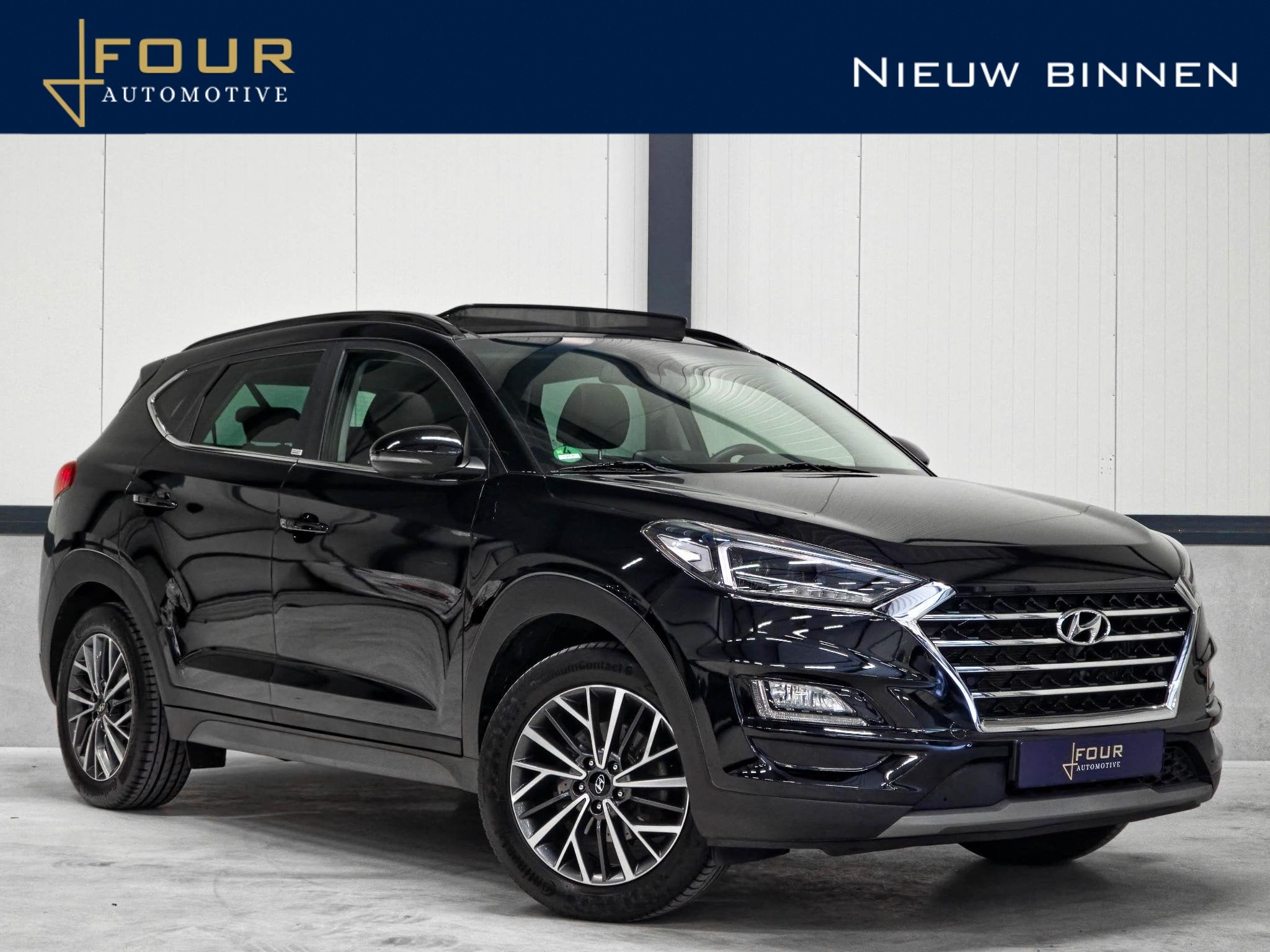Hyundai Tucson 1.6 T-GDI 4WD | Trekhaak | Panoramadak | Wint, Auto's, Hyundai, Automaat, Stof, Gebruikt, 4 cilinders