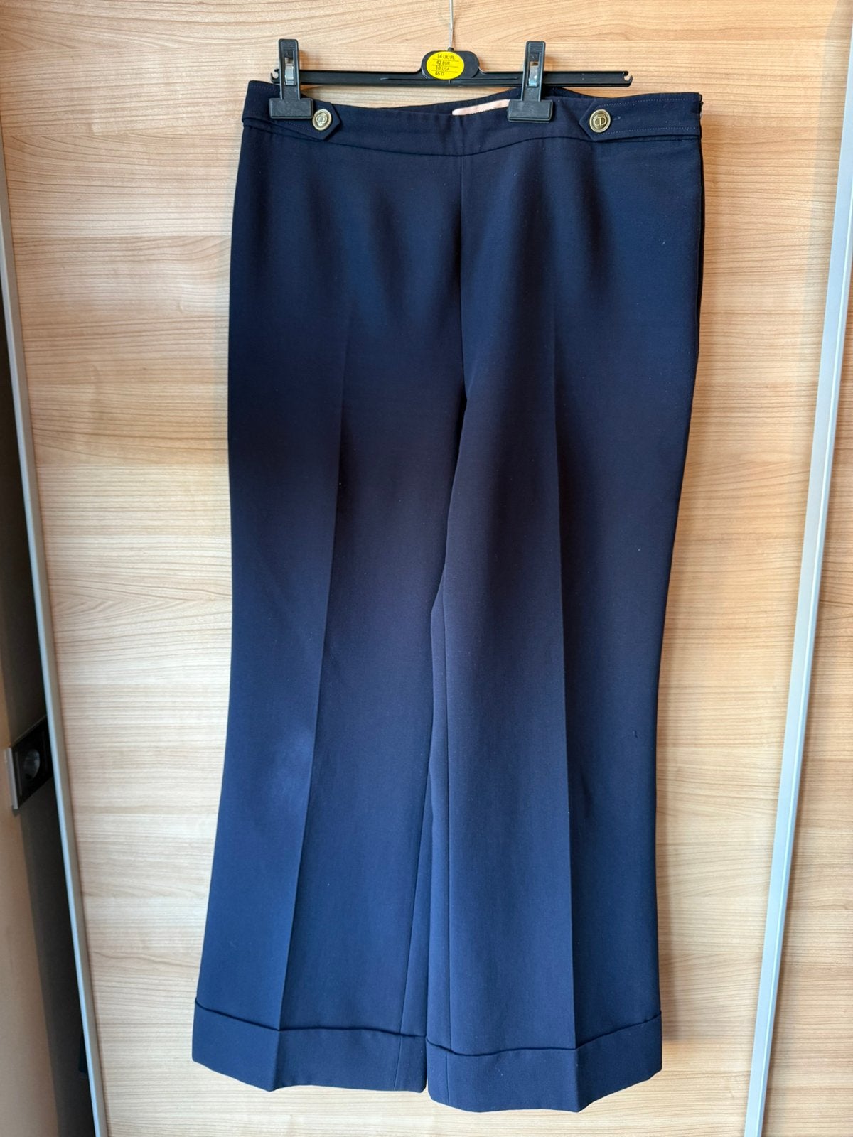 Twinset pantalon - IT48, Blauw, Maat 42/44 (L), Ophalen of Verzenden, Zo goed als nieuw