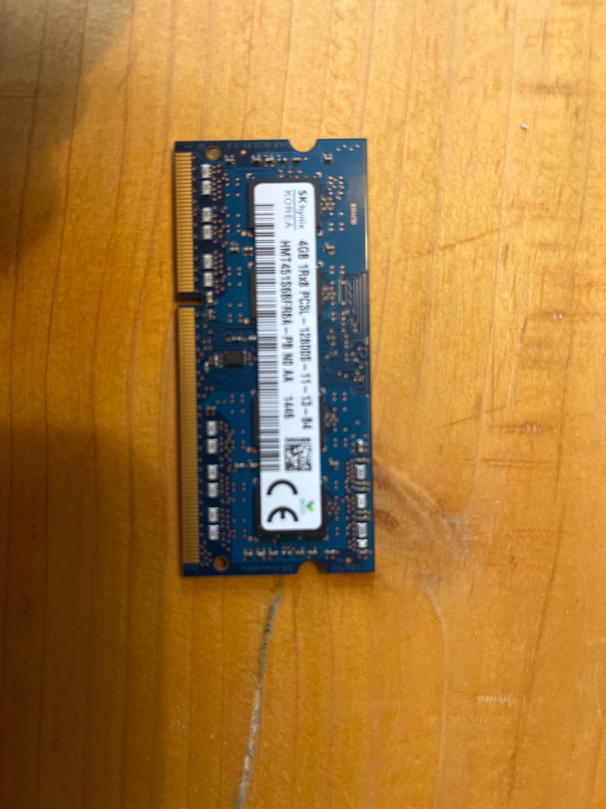 4GB PC3L-12800S DDR3L RAM Geheugen voor Laptop, Gebruikt, DDR3, Ophalen of Verzenden, Laptop