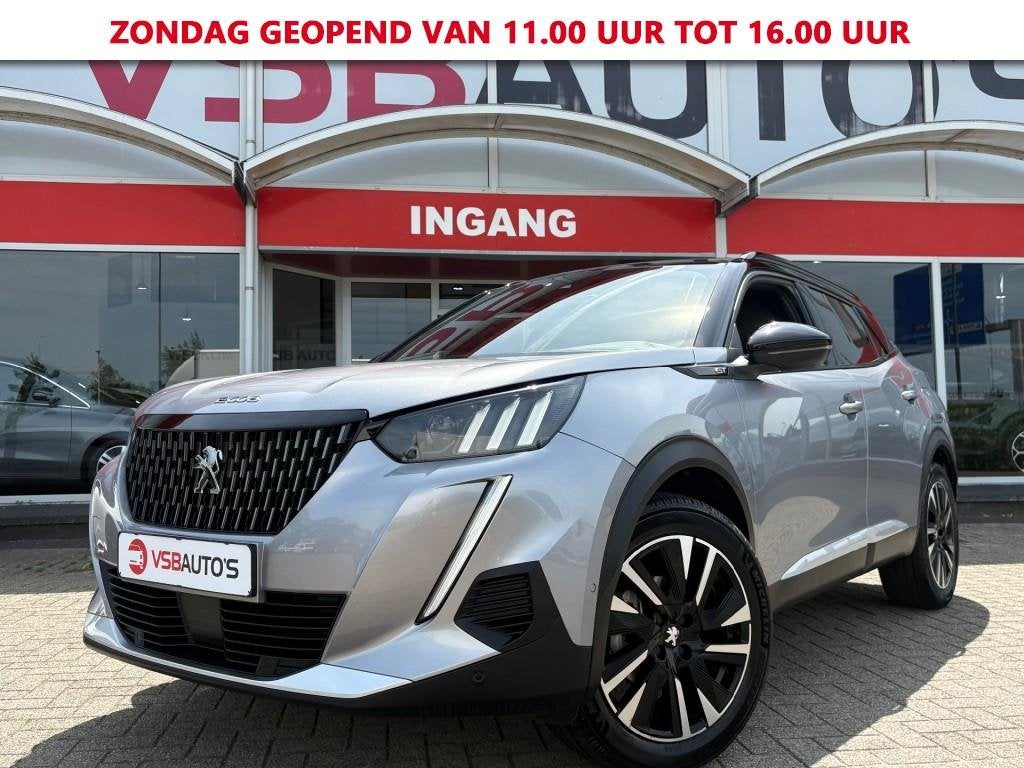 Peugeot 2008 1.2 PURETECH 130PK AUT. GT PANO-DAK NAVI CAMERA, Auto's, Automaat, Gebruikt, Huisgarantie, 1199 cc