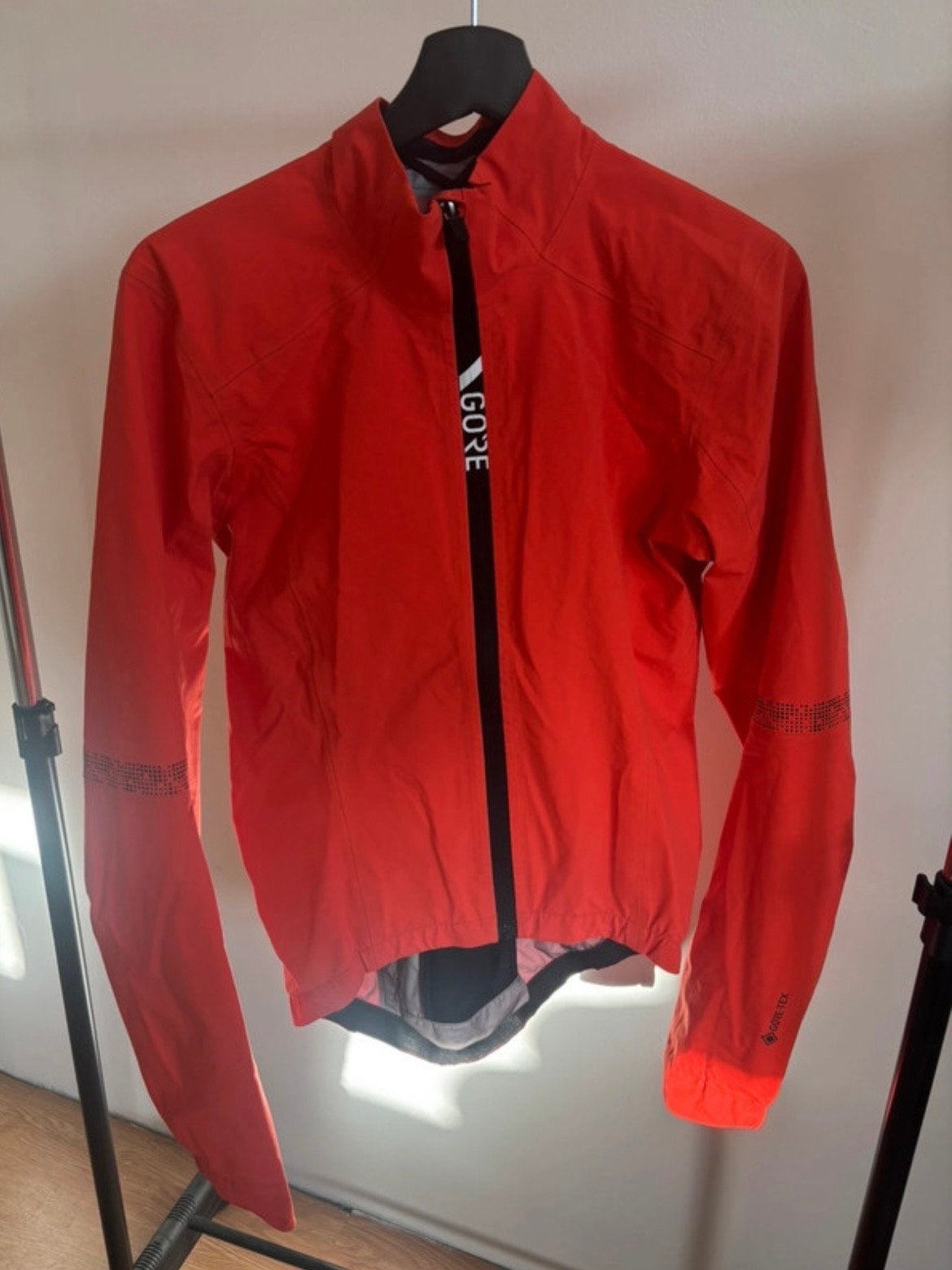 Gore Wear C5 Regenjas Torrent Rood, Overige maten, Ophalen of Verzenden, Zo goed als nieuw, Hardlopen of Fietsen