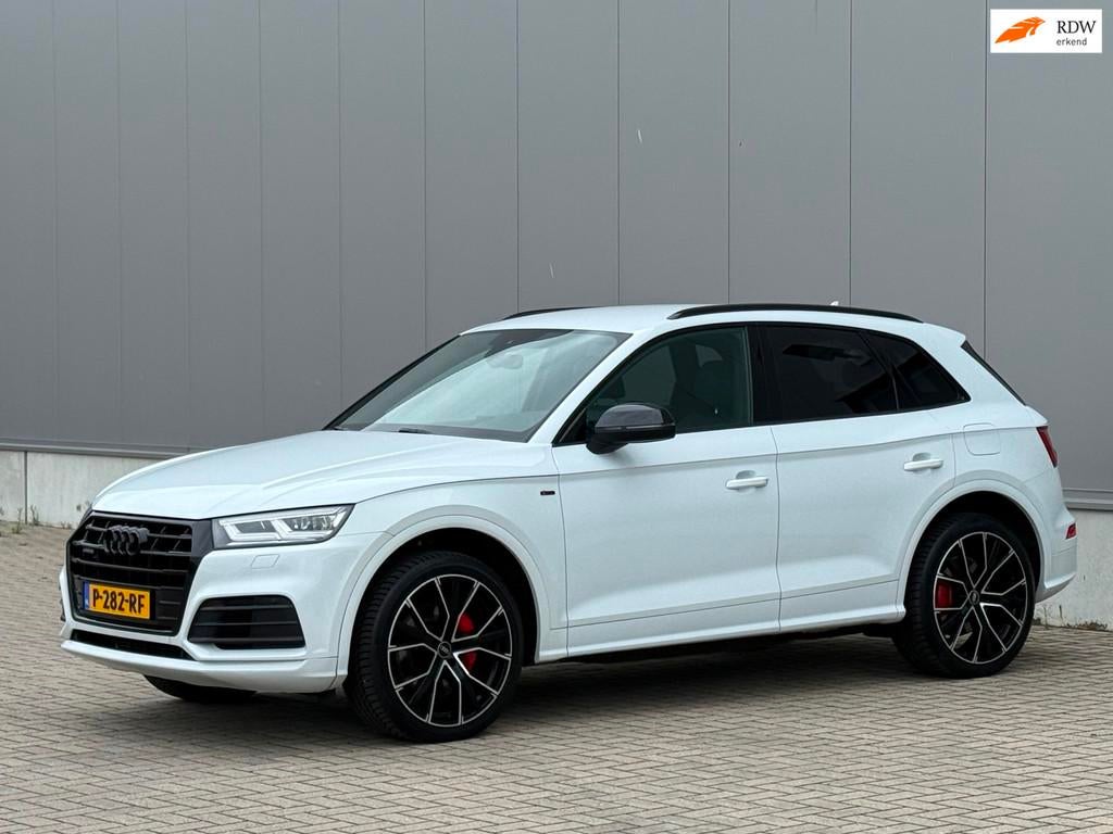 Audi Q5 50 TFSI e quattro 3x S Line edition BTW, Automaat, 4 cilinders, Wit, Plug-in hybride