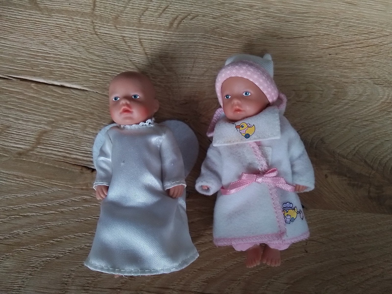 2 mini babyborn poppetjes, Ophalen of Verzenden