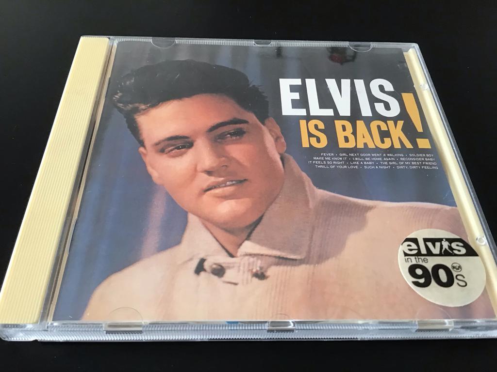 Elvis Presley - Elvis Is Back! (Elvis in the 90s) CD Nieuwst, Ophalen of Verzenden, Zo goed als nieuw