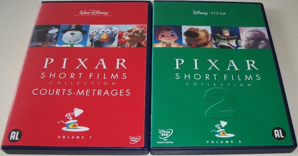 Dvd *** PIXAR SHORT FILMS COLLECTION *** Volume 1 + 2 Disney, Tekenfilm, Ophalen of Verzenden, Zo goed als nieuw, Alle leeftijden