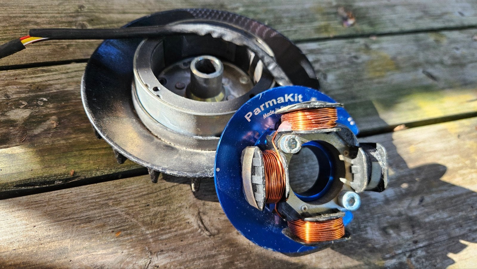Parmakit Ontsteking 57001.22 - Conus 19mm, Carbon Look, Ophalen of Verzenden, Blok