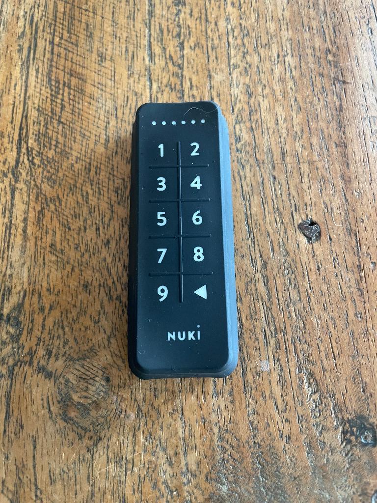 Nuki Keypad in goede staat, Ophalen, Zo goed als nieuw, Overige materialen, Slot