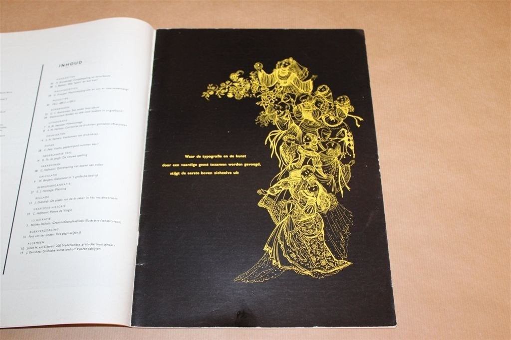 Té Té 1955 Nr. 5 — Typografie en Platenhoezen, Boeken, Ophalen of Verzenden, Gelezen, Muziek, Film of Tv