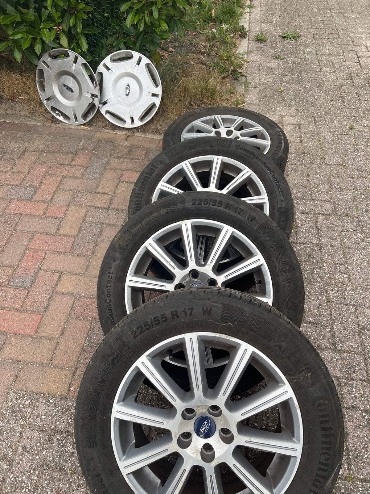 Ford 17 inch velgen, Auto-onderdelen, Banden en Velgen, Ophalen, Gebruikt, Banden en Velgen, 17 inch