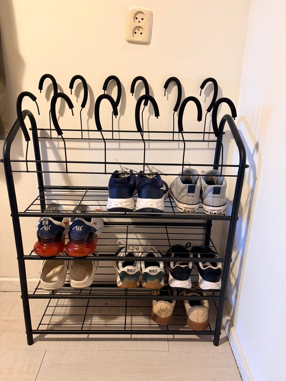 Shoe shelf, Ophalen, Zo goed als nieuw