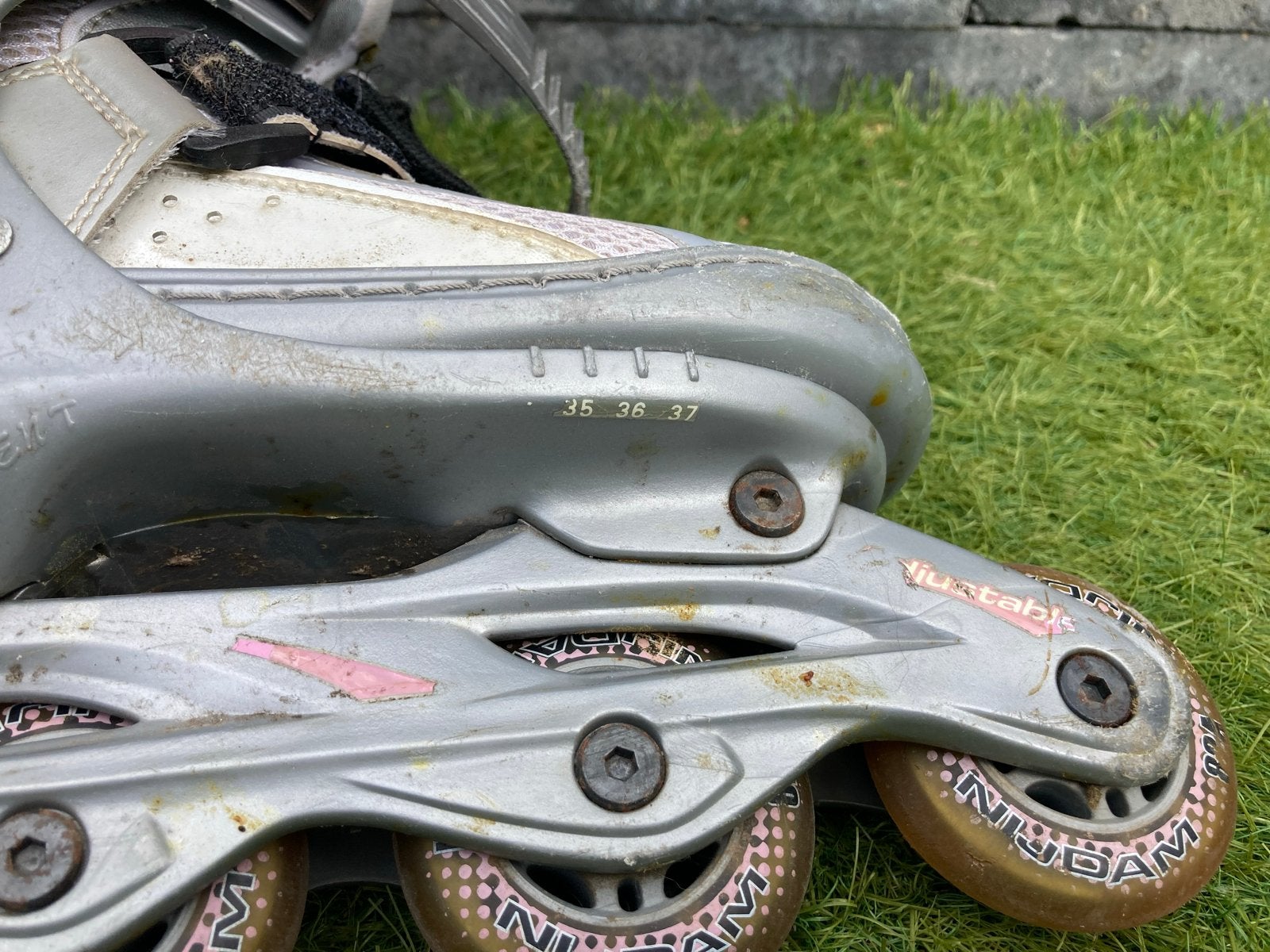 Verstelbare inline tskates voor kinderen (maat 35-37), Sport en Fitness, Skeelers, Kinderen, Inline skates 4 wielen, Ophalen, Overige merken