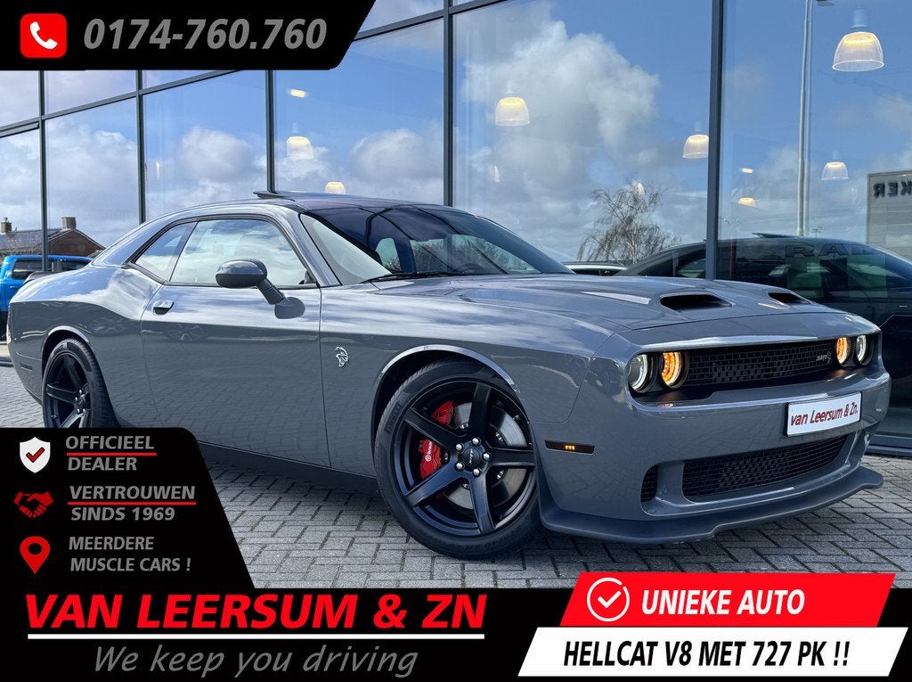Dodge Challenger 6.2L SRT HELLCAT | Schuifkanteldak | Eerste, Automaat, Gebruikt, Bedrijf, 6200 cc