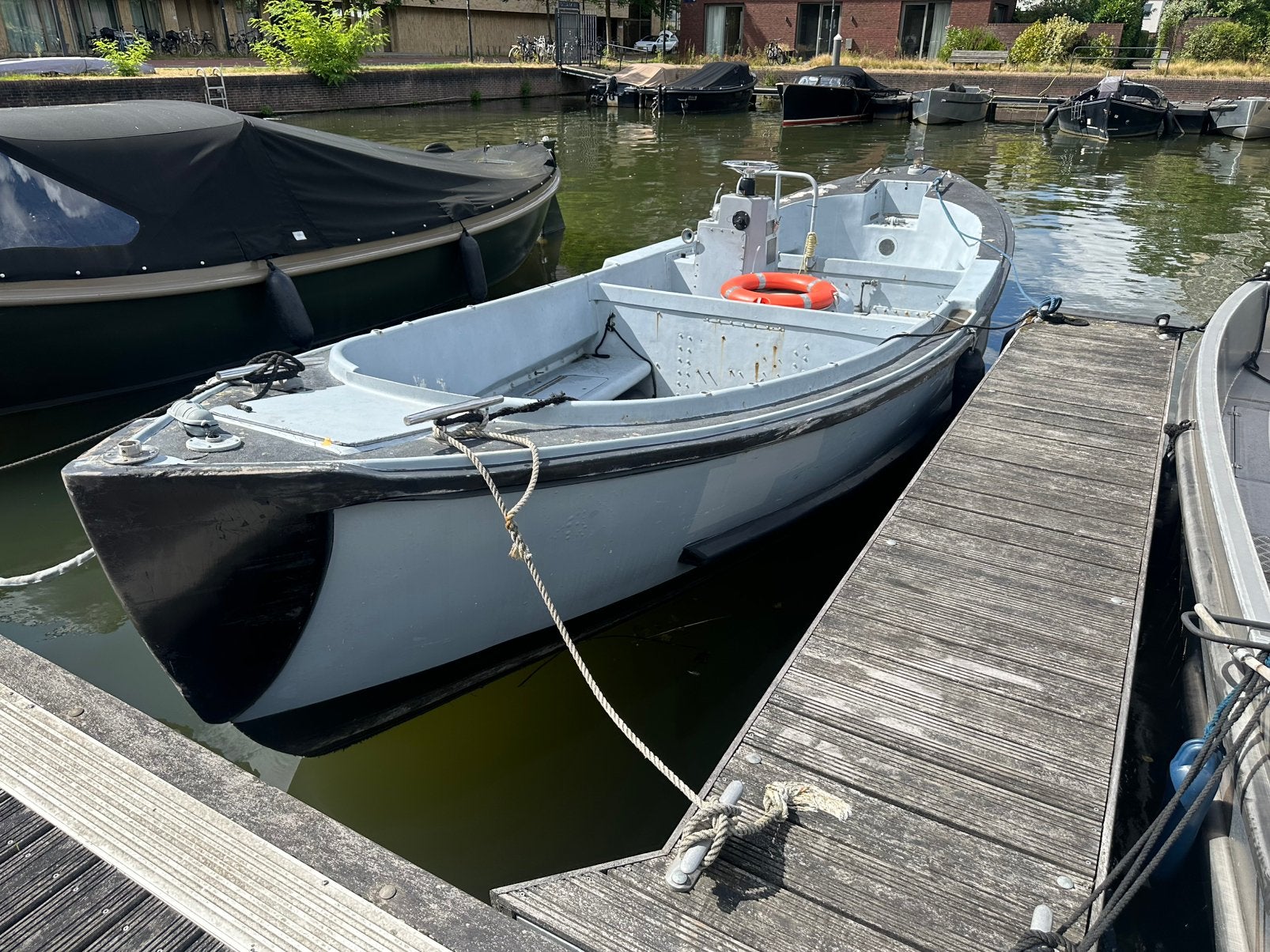 Stoere Whaleboat MK28, Watersport en Boten, Ophalen, Polyester, Diesel