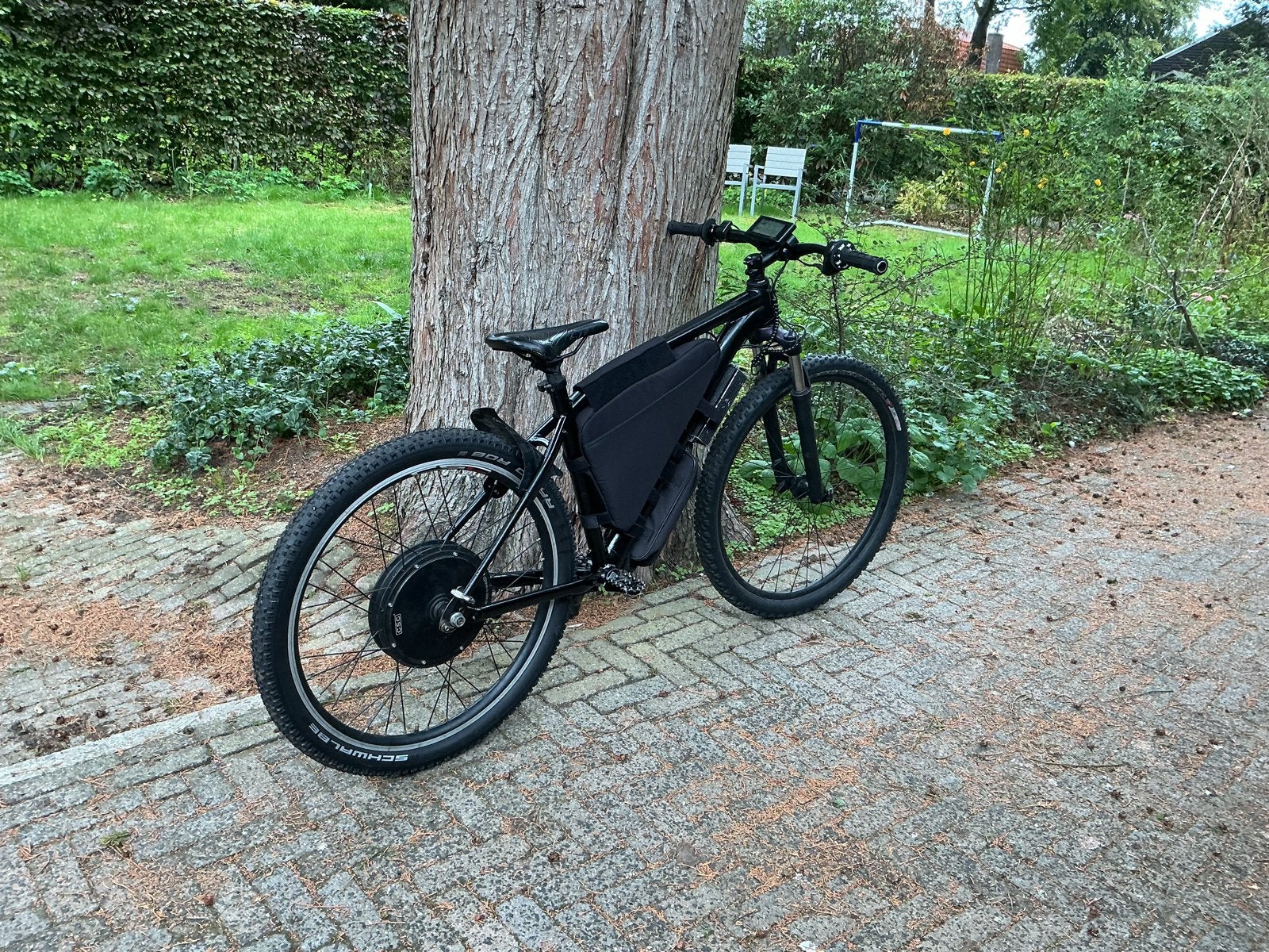 Conversiekit 1.5kW 48V E-bike - Compleet Zwart ruilen quad, Ophalen, Gebruikt, 50 km per accu of meer, Overige merken