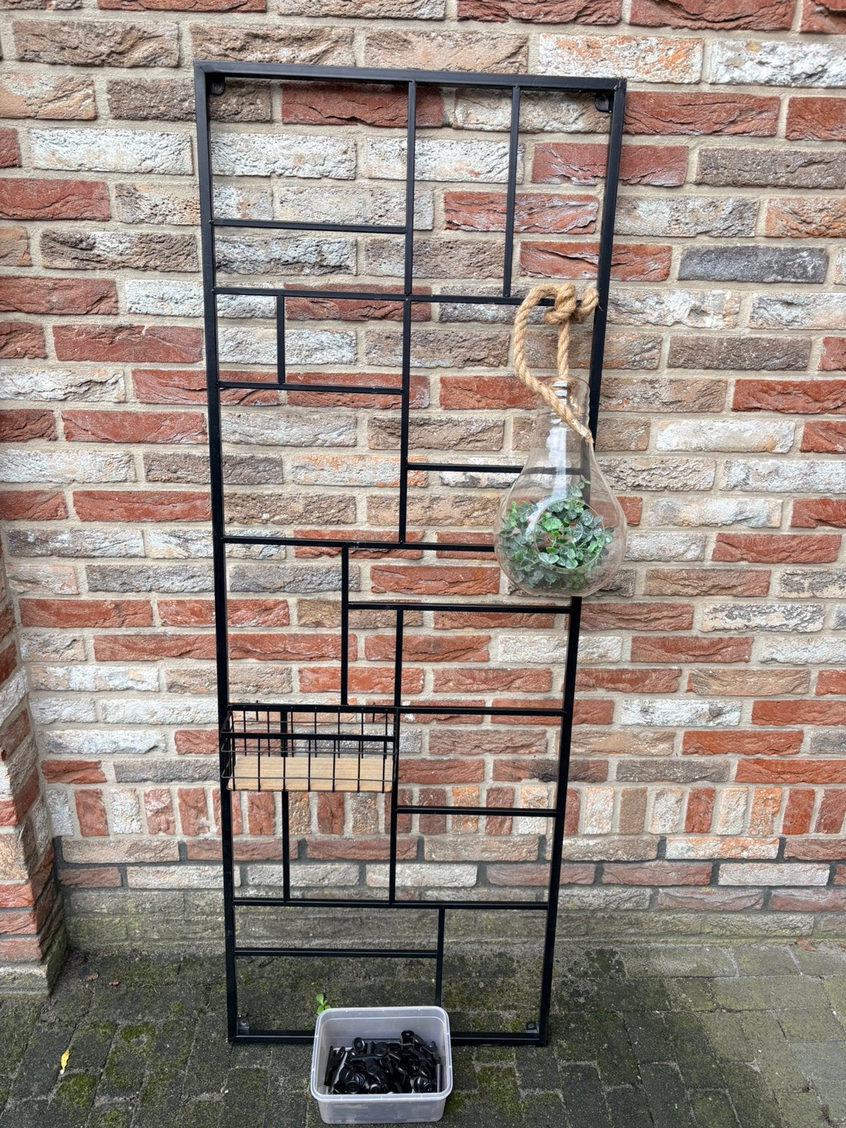 Fotorek  Xenos groot, Ophalen, Zo goed als nieuw, Zwart, Fotolijst