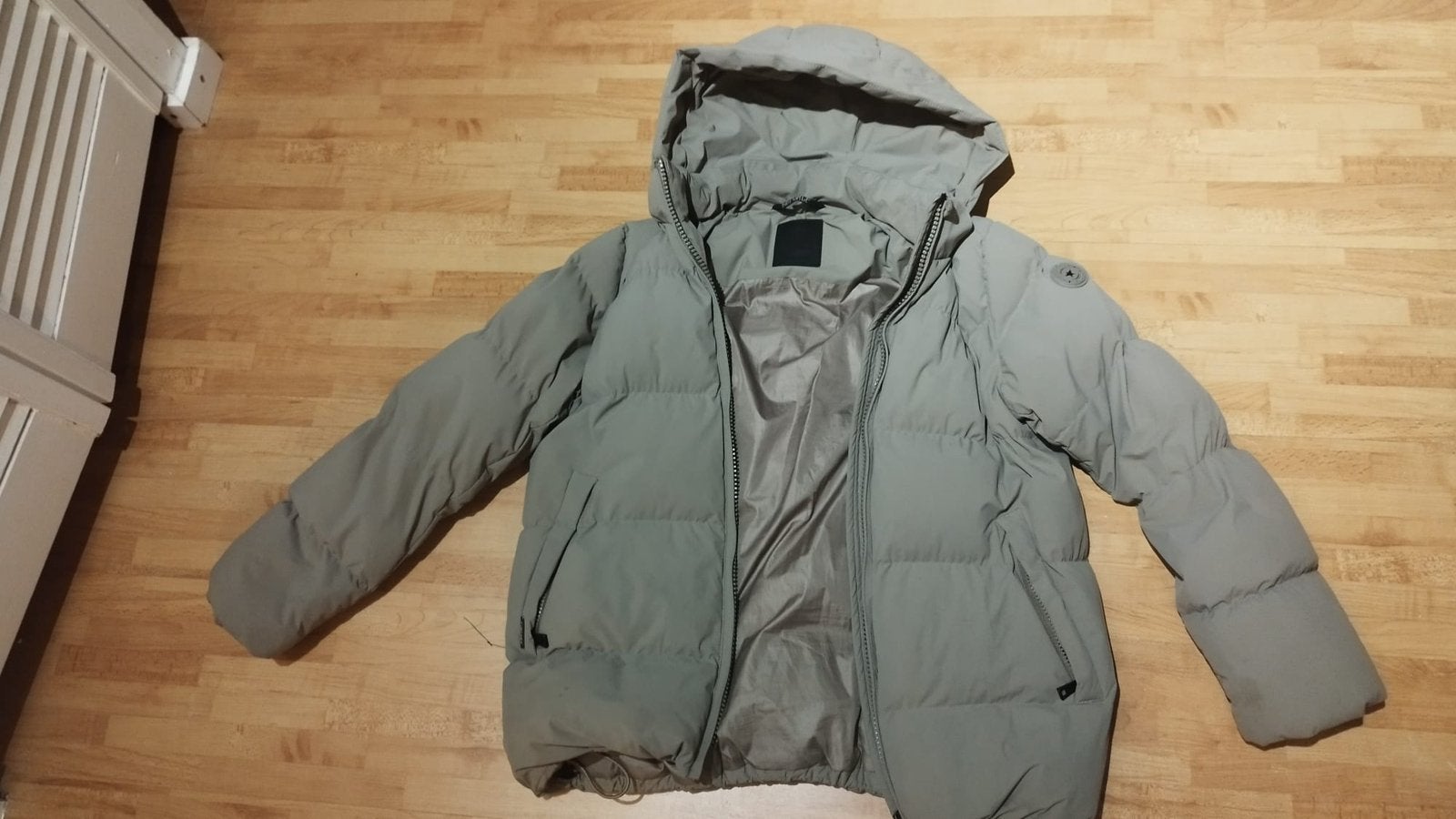 Airforce puffer jas, Ophalen of Verzenden, Zo goed als nieuw, Maat 34 (XS) of kleiner, Beige