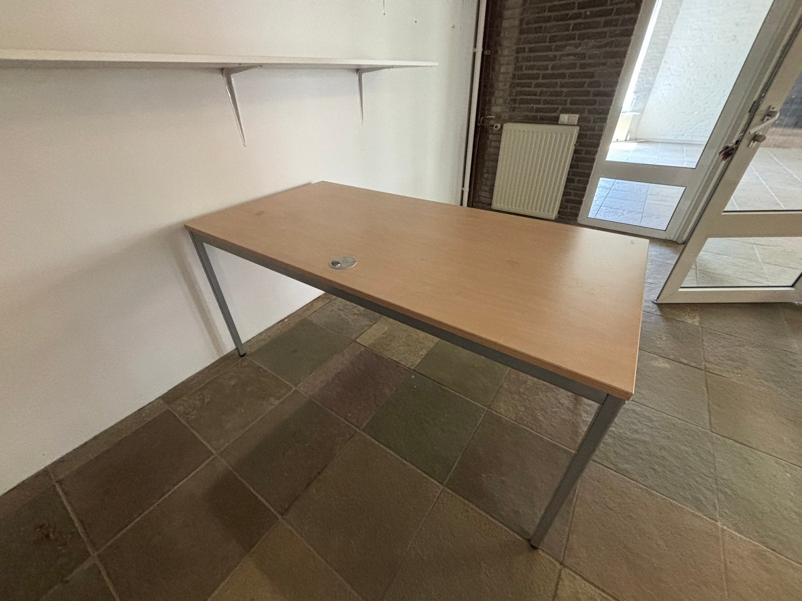 Bureau Kantoortafel 160x80, Huis en Inrichting, Bureaus, Ophalen, Zo goed als nieuw
