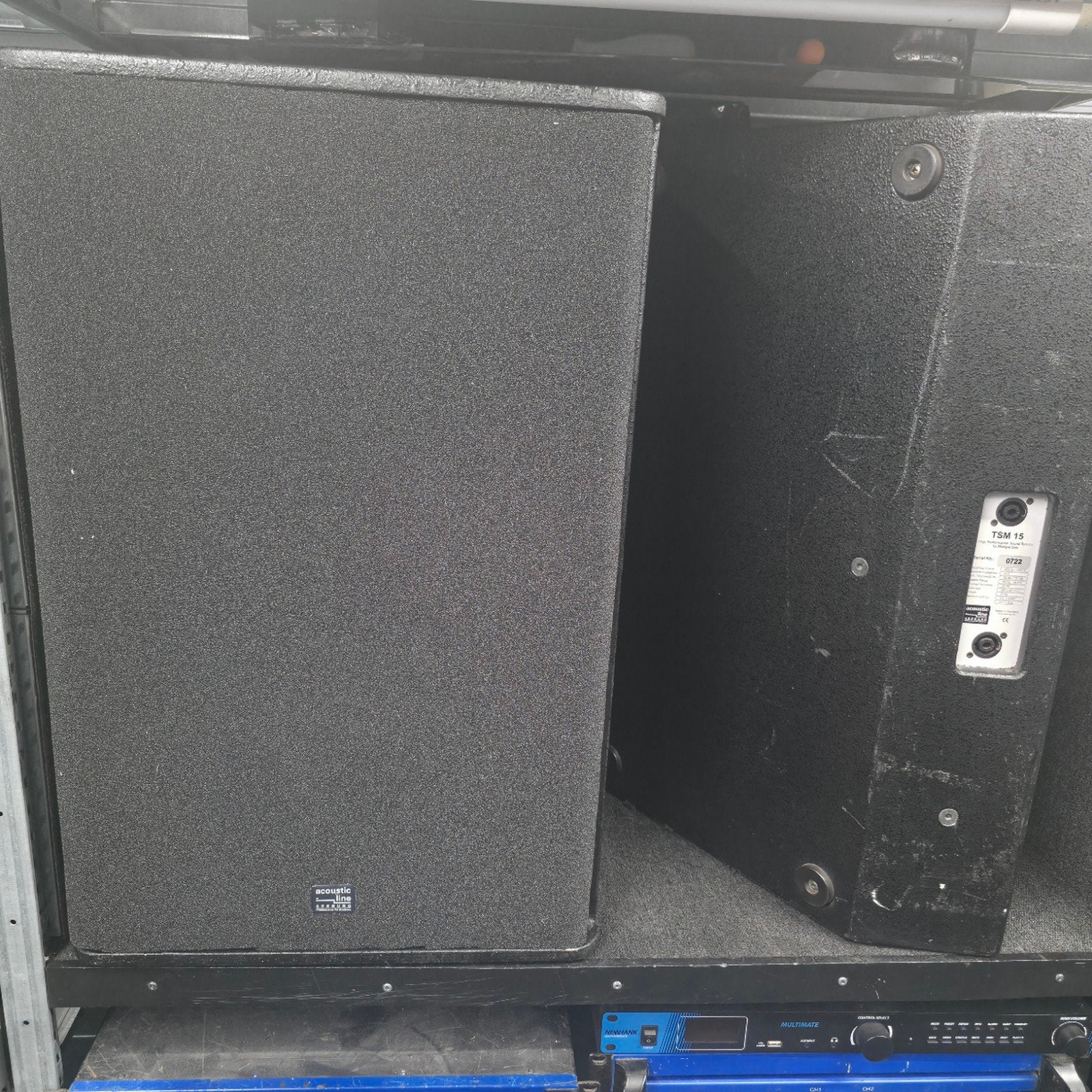 SEEBURG acoustic line TSM 15 speakers 2x