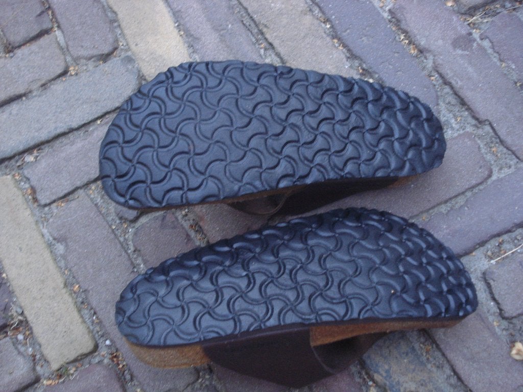 BIRKENSTOCK RAMSES BRUIN 42 NU GRATIS VERZENDING PER POST, Slippers, Bruin, Verzenden, Zo goed als nieuw