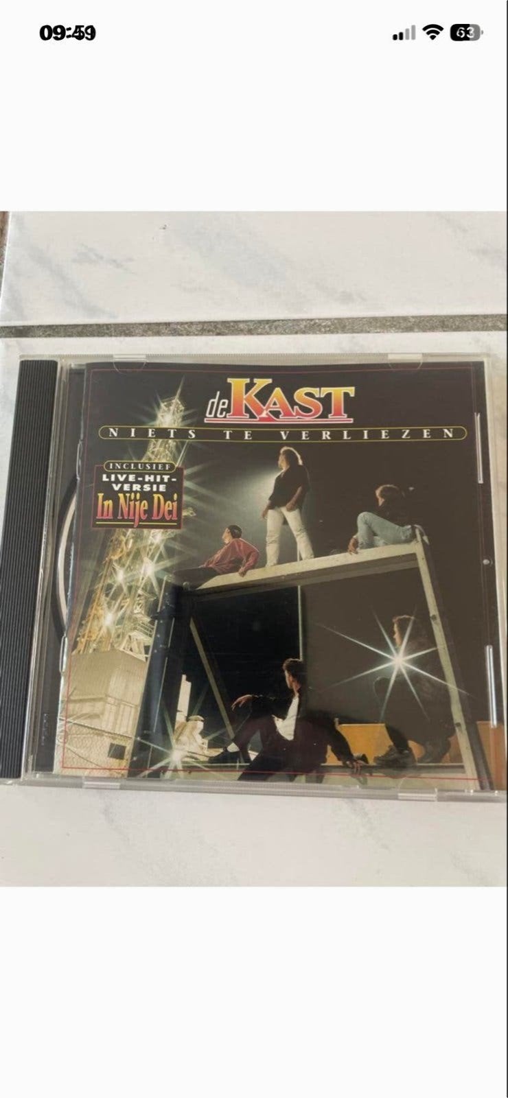 De Kast - Niets Te Verliezen CD (incl. In Nije Dei), Ophalen of Verzenden, Gebruikt, Album, Met bonustracks