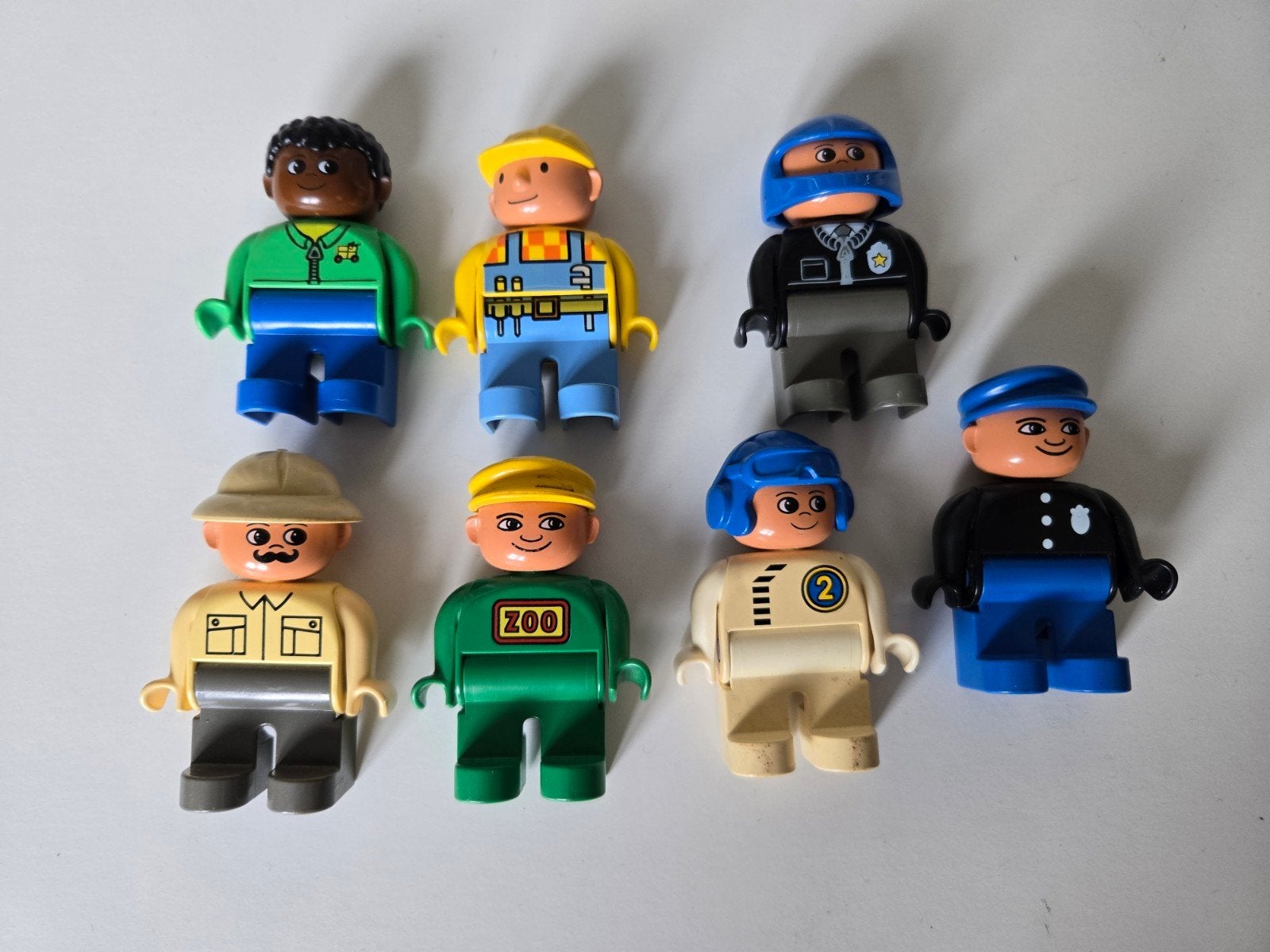 7 Duplo poppetjes - Diverse figuren, Inclusief minifiguren, Gebruikt, Ophalen of Verzenden, Minifiguur