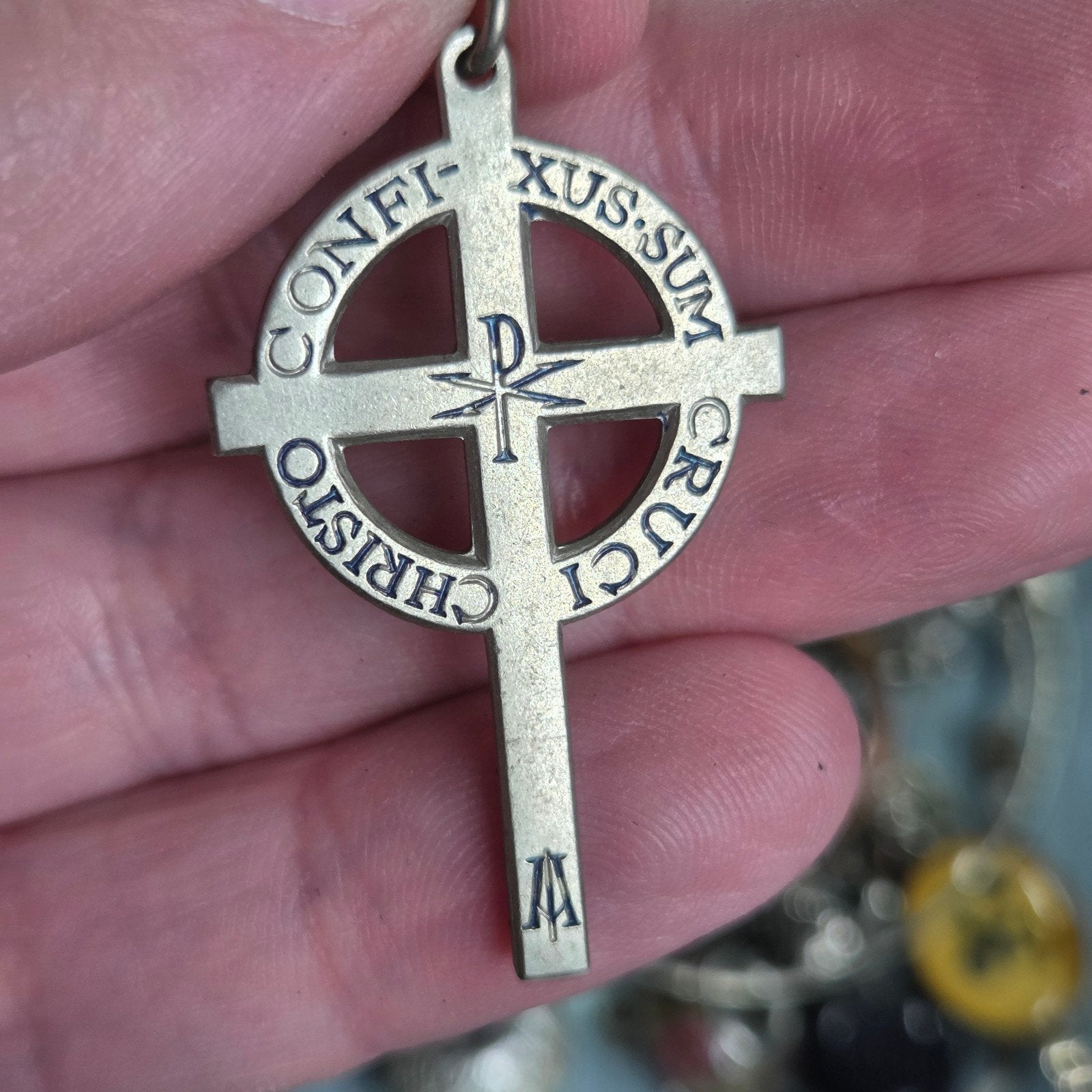 Kettinghanger, Ophalen of Verzenden, Zo goed als nieuw, Zilver, Overige materialen