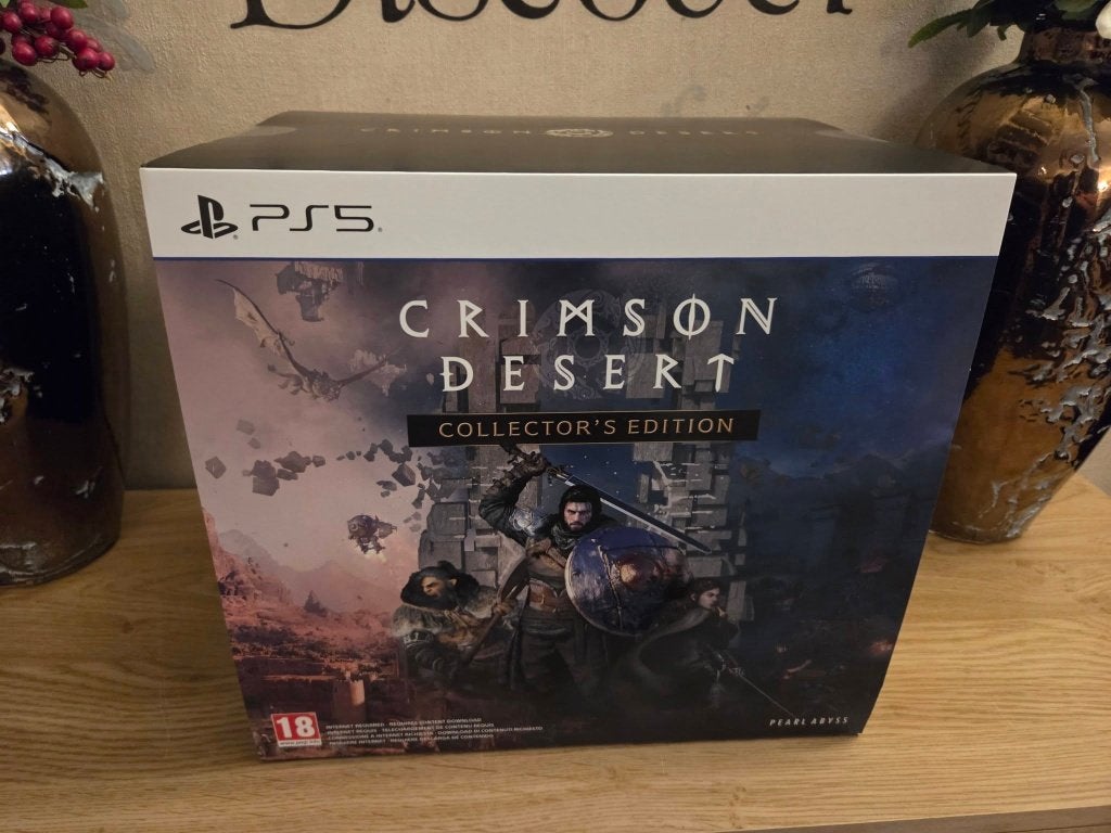 ✅ crimson desert ps5 collectors edition, Ophalen, Zo goed als nieuw