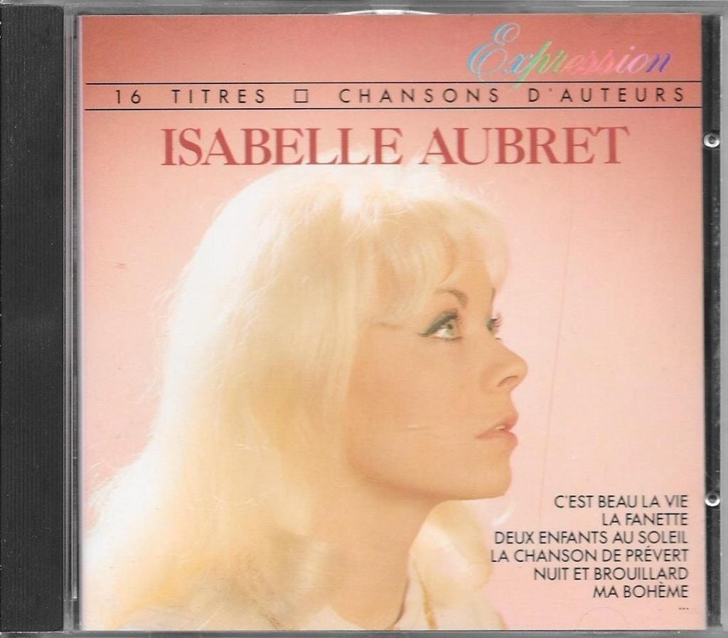 CD Isabelle Aubret, Ophalen of Verzenden, Zo goed als nieuw