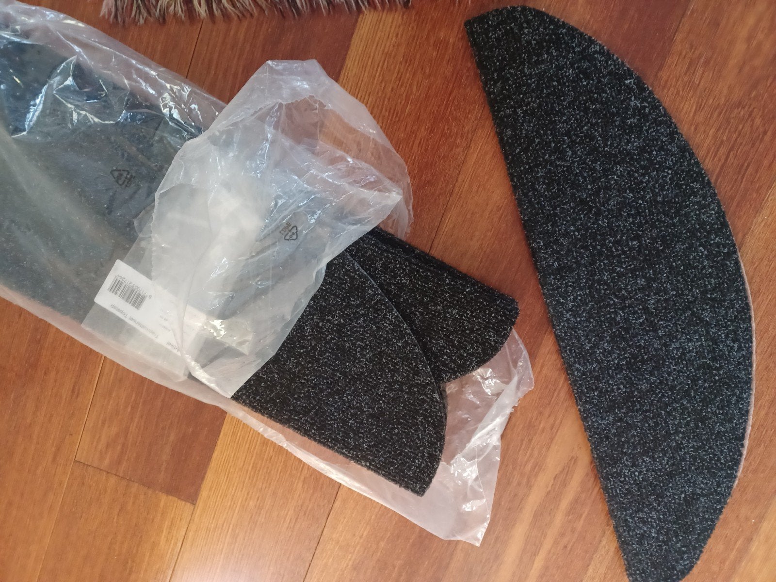 12x Topstep Antraciet Trapmatten (25x65 cm), Nieuw, Modern, Rechthoekig, 50 tot 100 cm